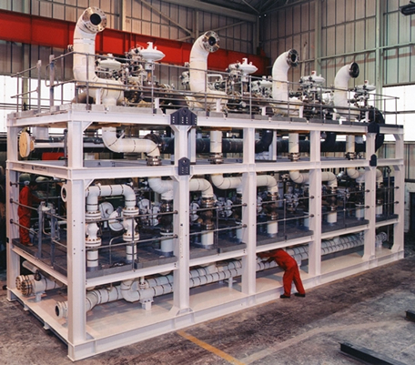 Barnet & Lewis 
	  	switching Valve Skid